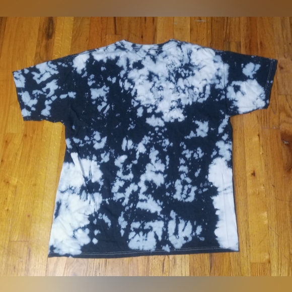 David Bowie Rebel Rebel tie dye t shirt NEW queen led zeppelin classic guitar - Picture 4 of 6